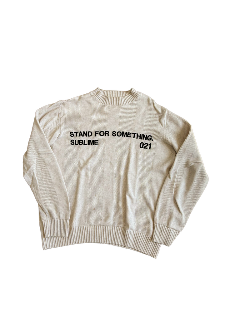 Stand For Something Knit