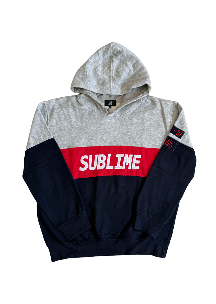 Red Block Logo Hoodie
