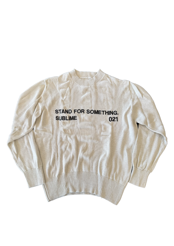 Stand For Something Knit