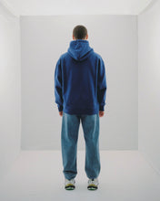 Load image into Gallery viewer, Hoodie Royal Washed Blue