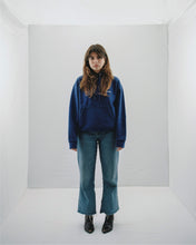 Load image into Gallery viewer, Hoodie Royal Washed Blue